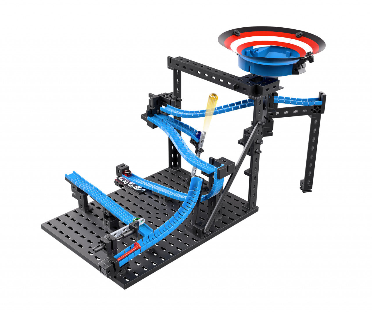 Kit STEM Cursa cu bile metalice - Booster, Fischertechnik
