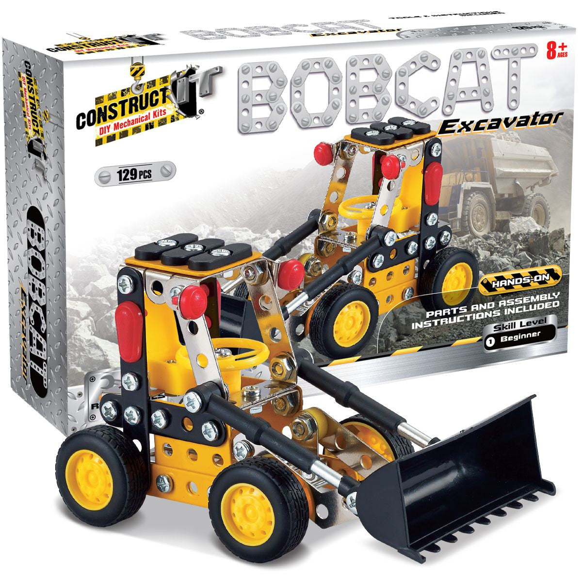 Kit STEM Excavator Bobcat, nivel incepator