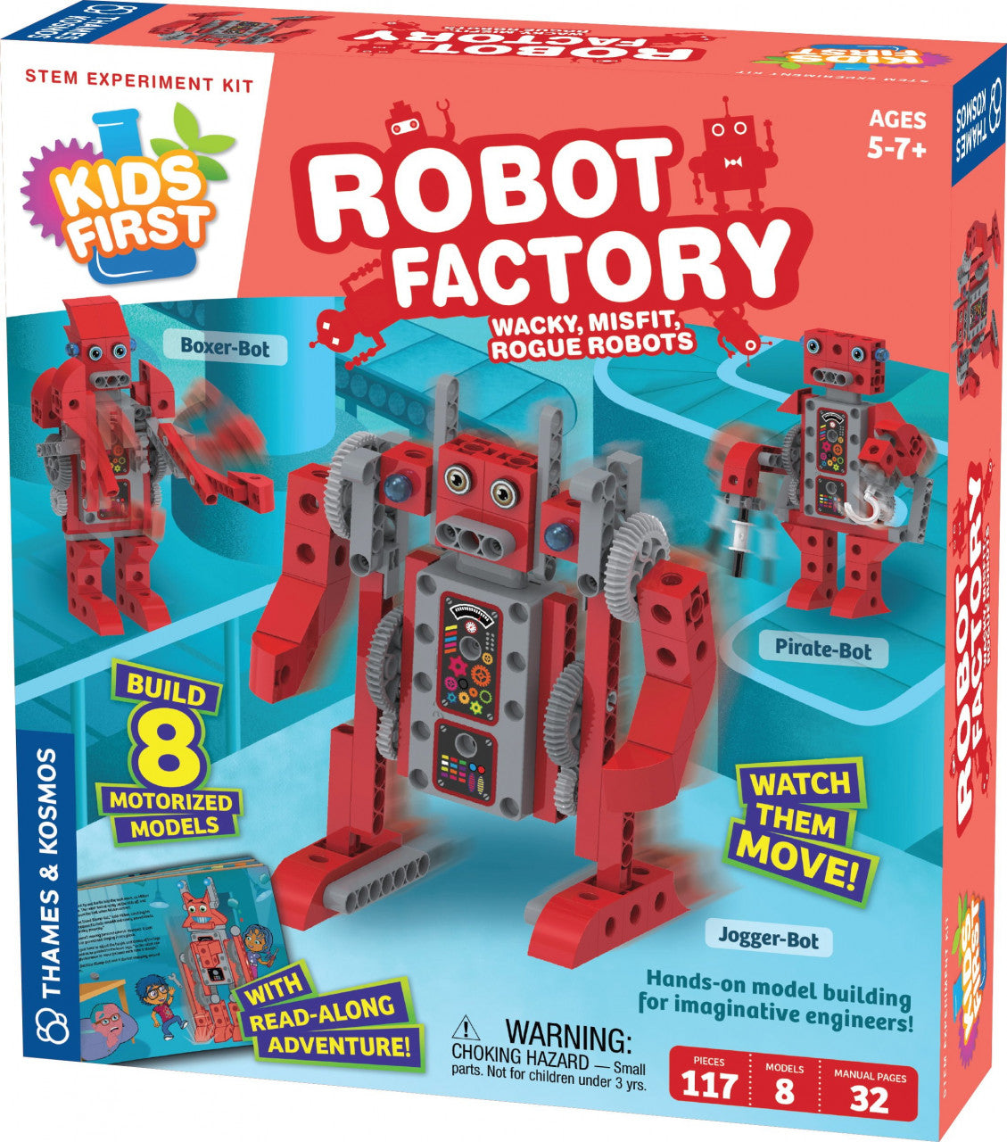 Kit STEM Fabrica de roboti, Thames & Kosmos