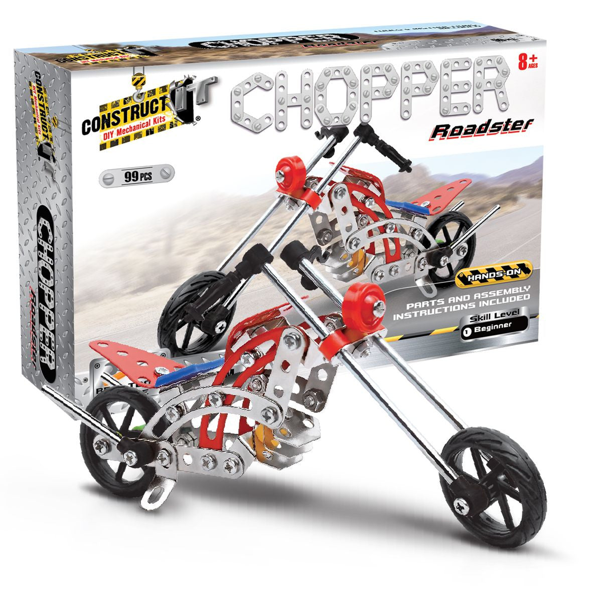 Kit STEM Motocicleta Chopper, nivel incepator