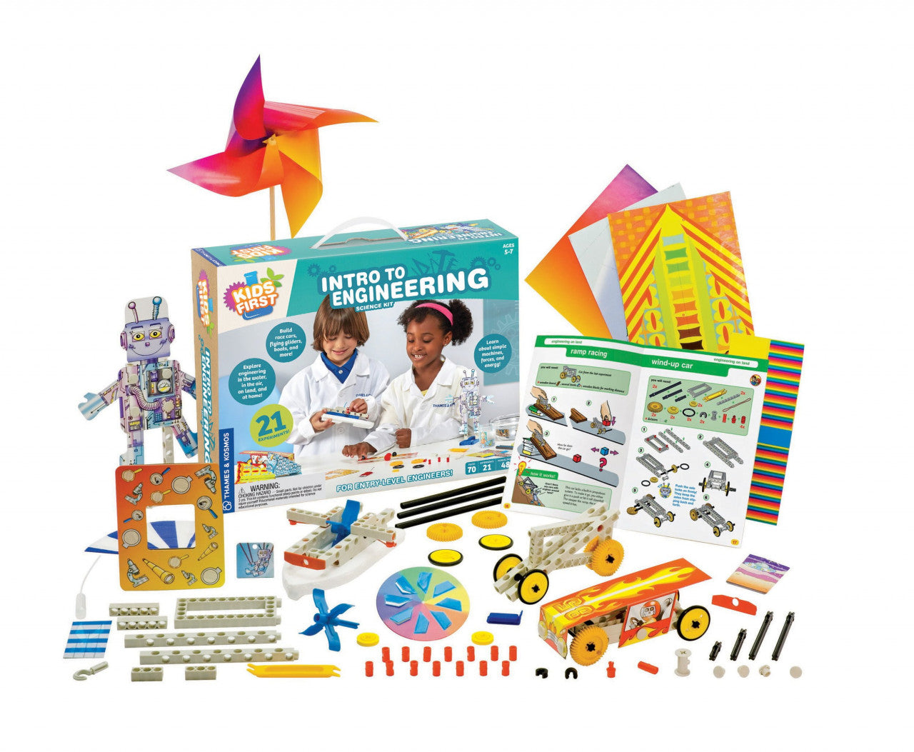 Kit STEM Primii pasi in inginerie, Thames & Kosmos