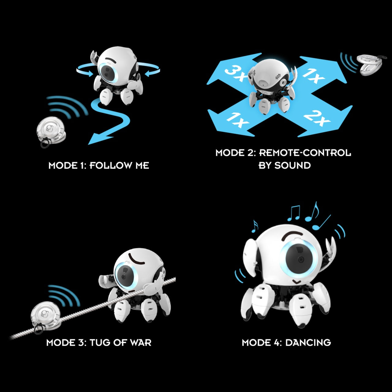 Kit STEM Robot cu detectare sonora, Thames & Kosmos