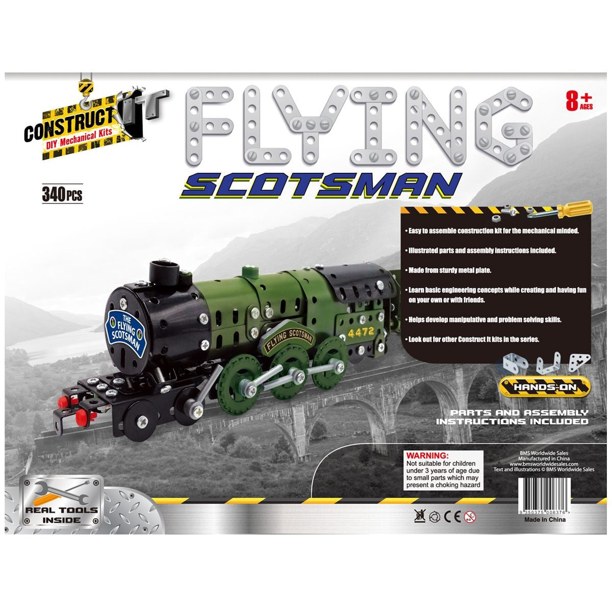 Kit STEM Trenul Flying Scotsman, nivel avansat