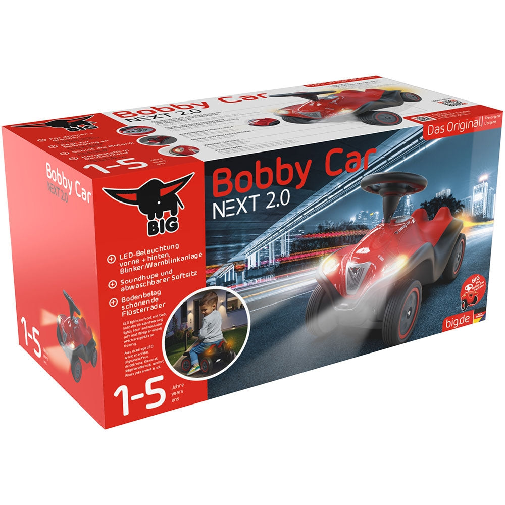 Masinuta de impins Big Bobby Car Next 2.0 Red