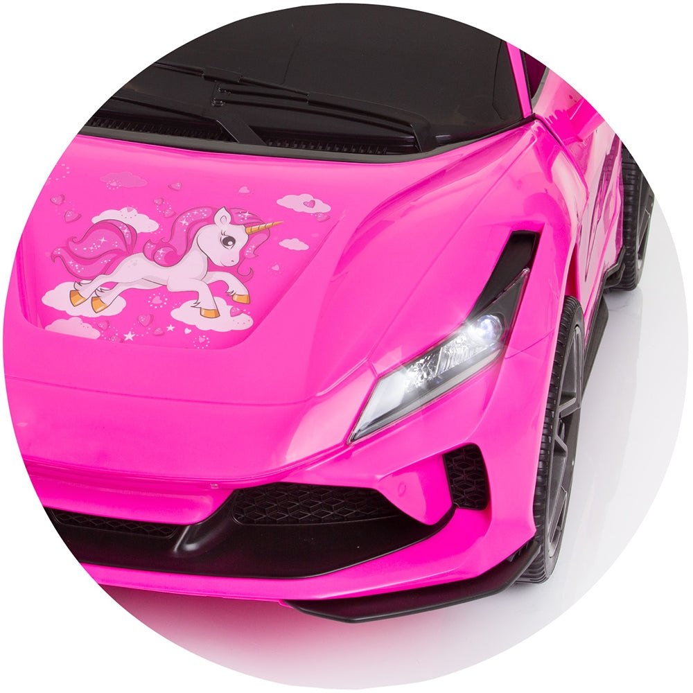 Masinuta electrica Chipolino Unicorn pink