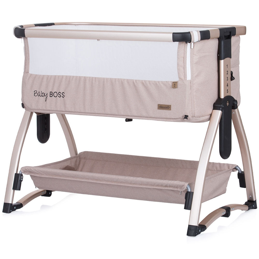 Patut Co-Sleeper Chipolino Baby Boss humus