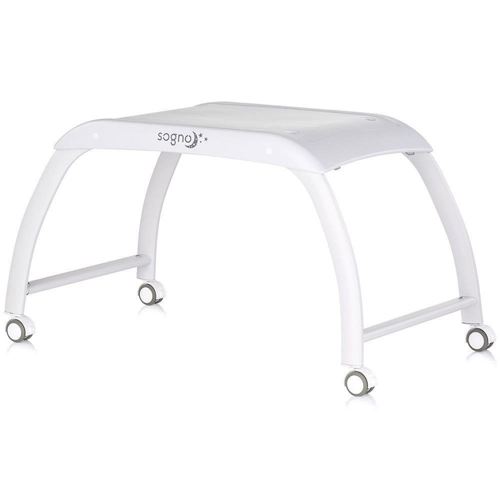 Patut cu leganare si cantar integrat Chipolino Sogno 2 in 1 pastel green