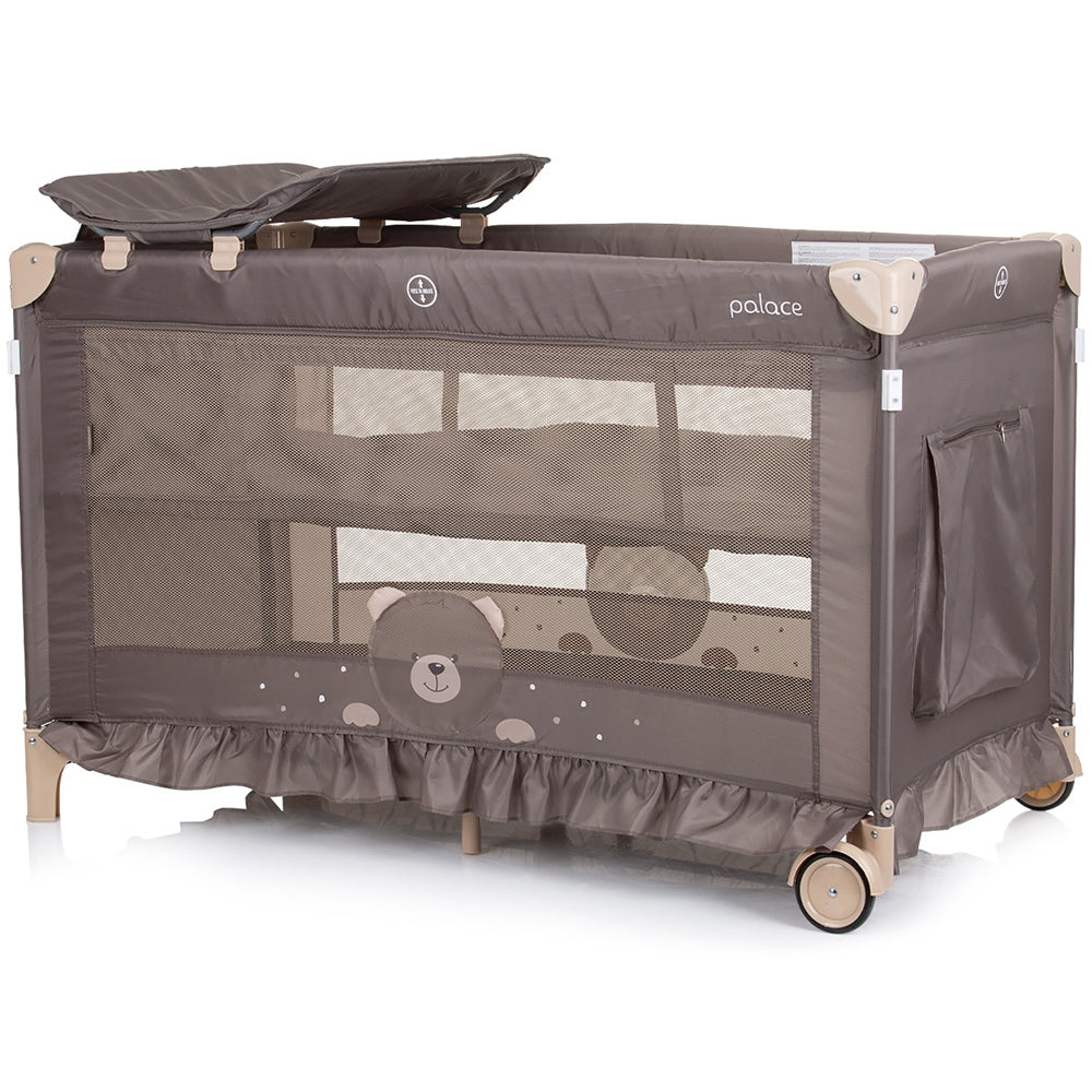 Patut pliabil Chipolino Palace Bear beige