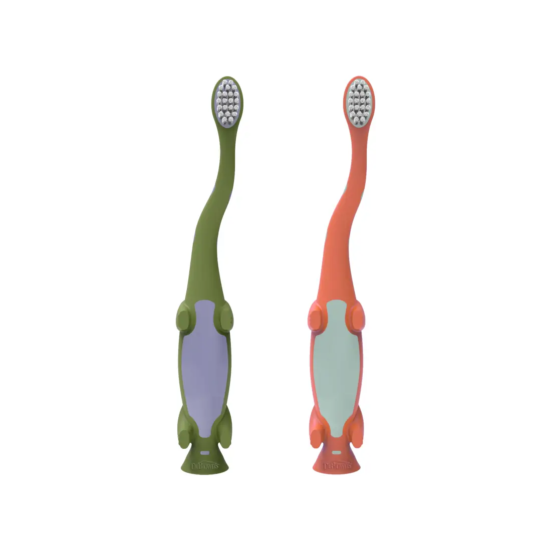 Set periute de dinti pentru copii 1-4 ani, culori asortate (2pack)