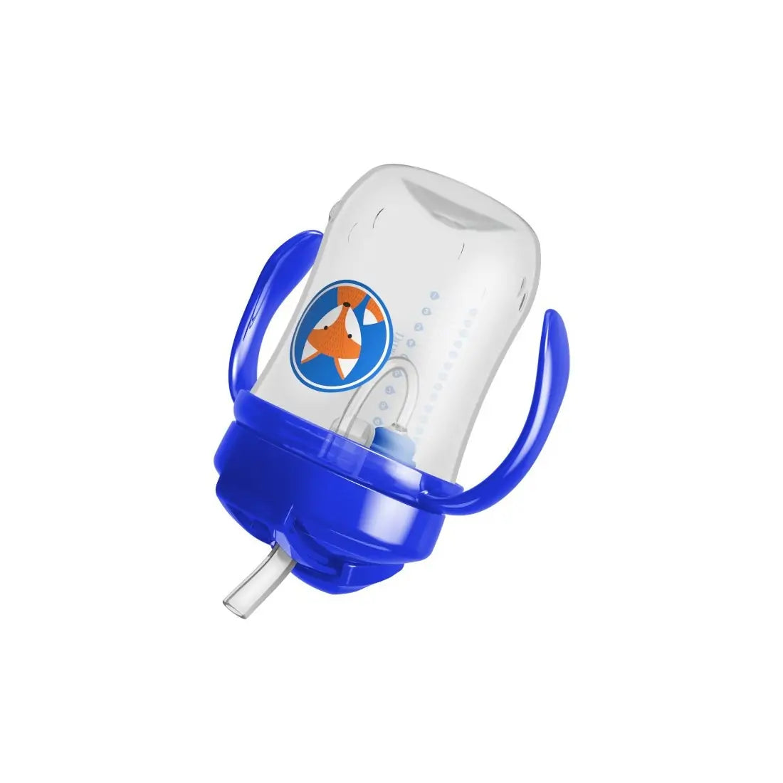 Prima canita cu pai a bebelusului 270 ml. 6 luni+
