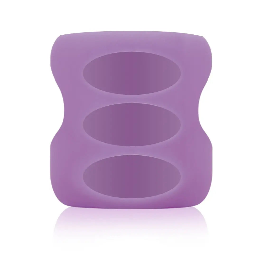 Protectie din silicon ptr. biberon din sticla cu Gat Larg 150 ml. Violet