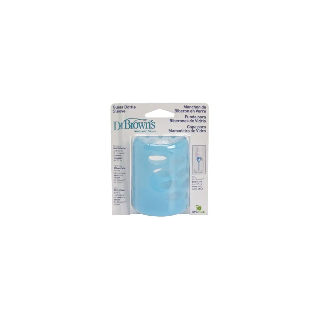 Protectie din silicon pentru biberon gat ingust din sticla 120 ml.