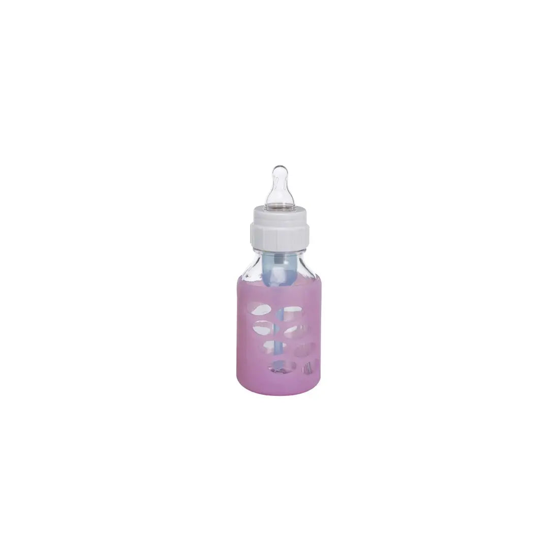 Protectie din silicon pentru biberon gat ingust din sticla 120 ml.