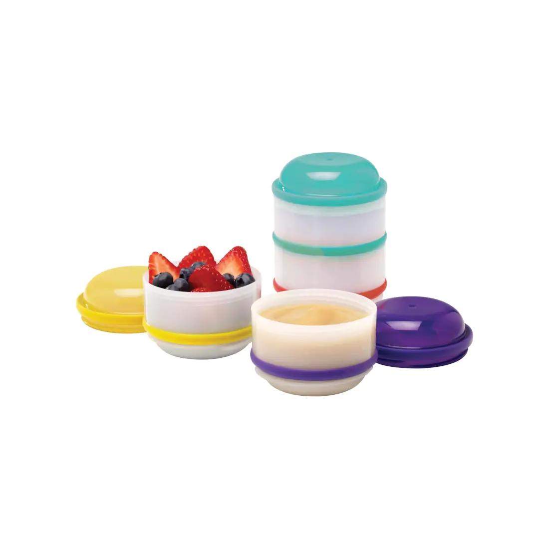 Recipiente pentru depozitarea hranei BPA Free (4 pack)