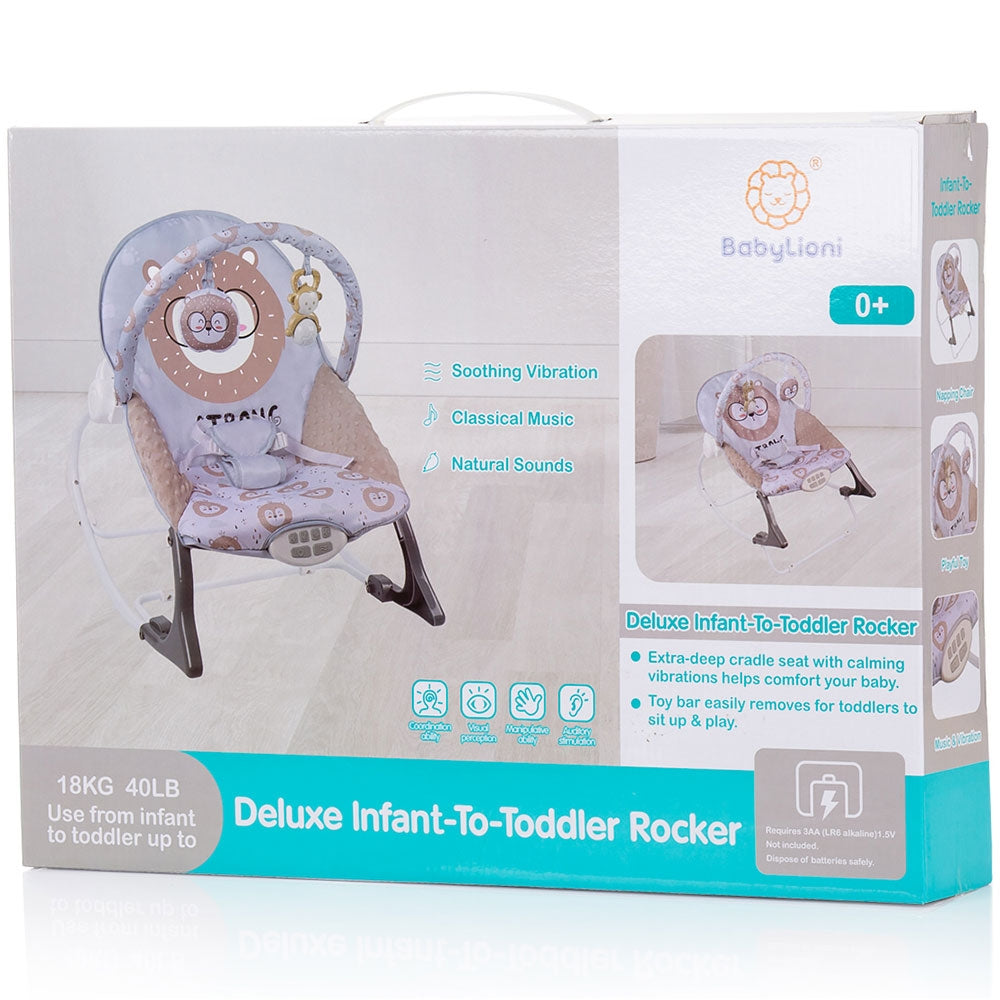 Scaunel balansoar Chipolino Melody beige