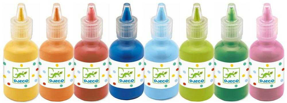 Set 8 Culori guase, Djeco