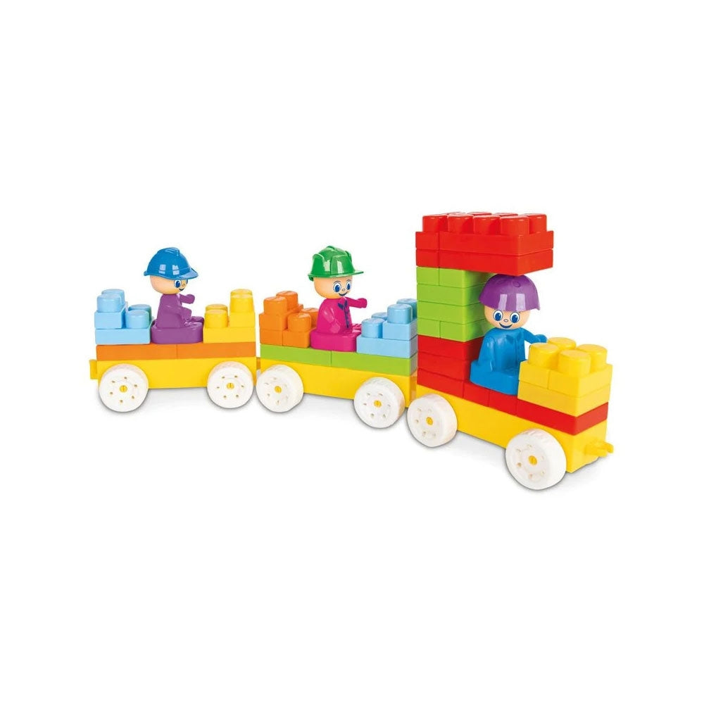 Set constructie Pilsan Master Blocks in Chest 368 piese verde