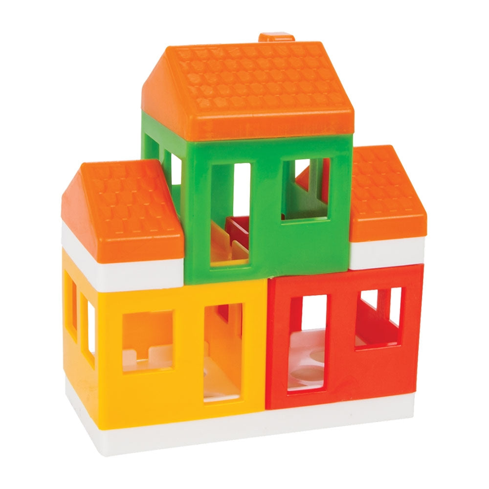 Set constructie Pilsan Mini City 32 piese in cutie