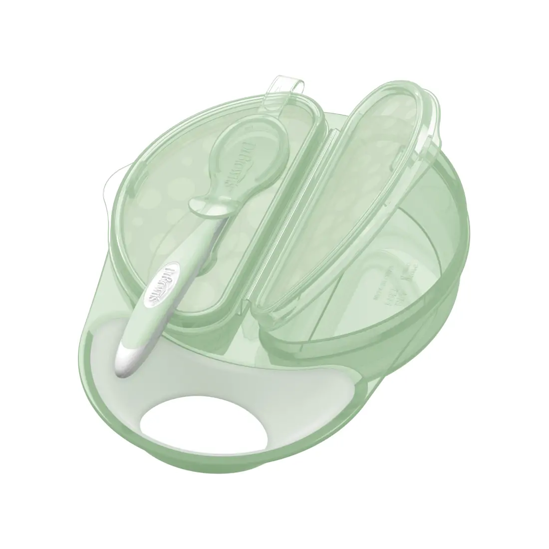 Set de calatorie, bol+lingurita (BPA Free)