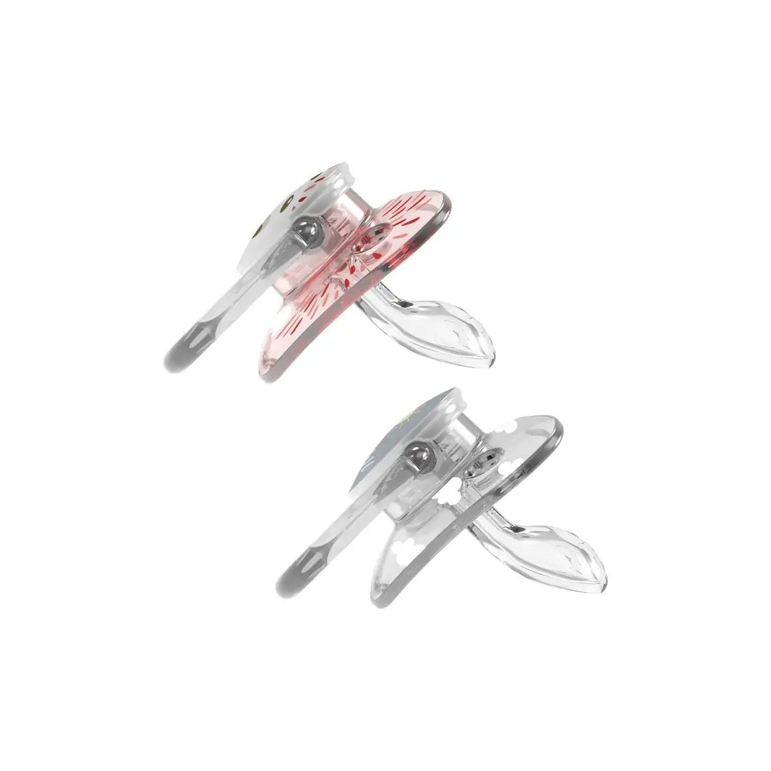 Suzeta PreVent, 0-6 luni, Imprimata "Animal Face", 2pack, fete