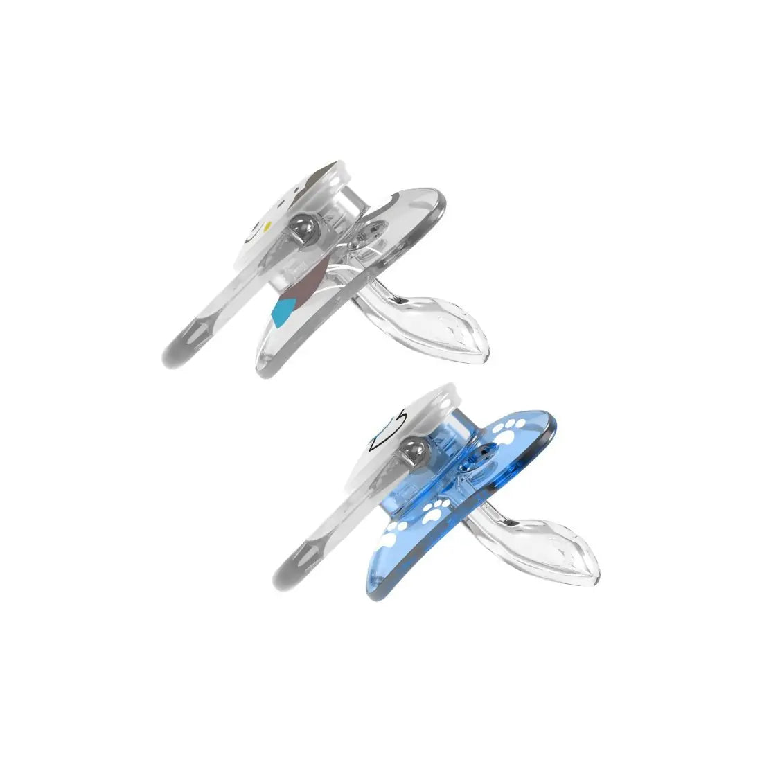 Suzeta PreVent, 6-18 luni, Imprimata "Animal Face", 2 pack, baieti