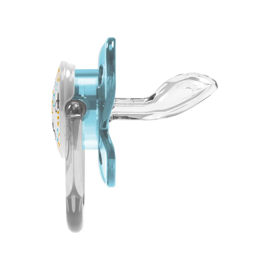 Suzeta Silicon PreVent 0-6 luni, Design Fluture, albastra (2 pack)