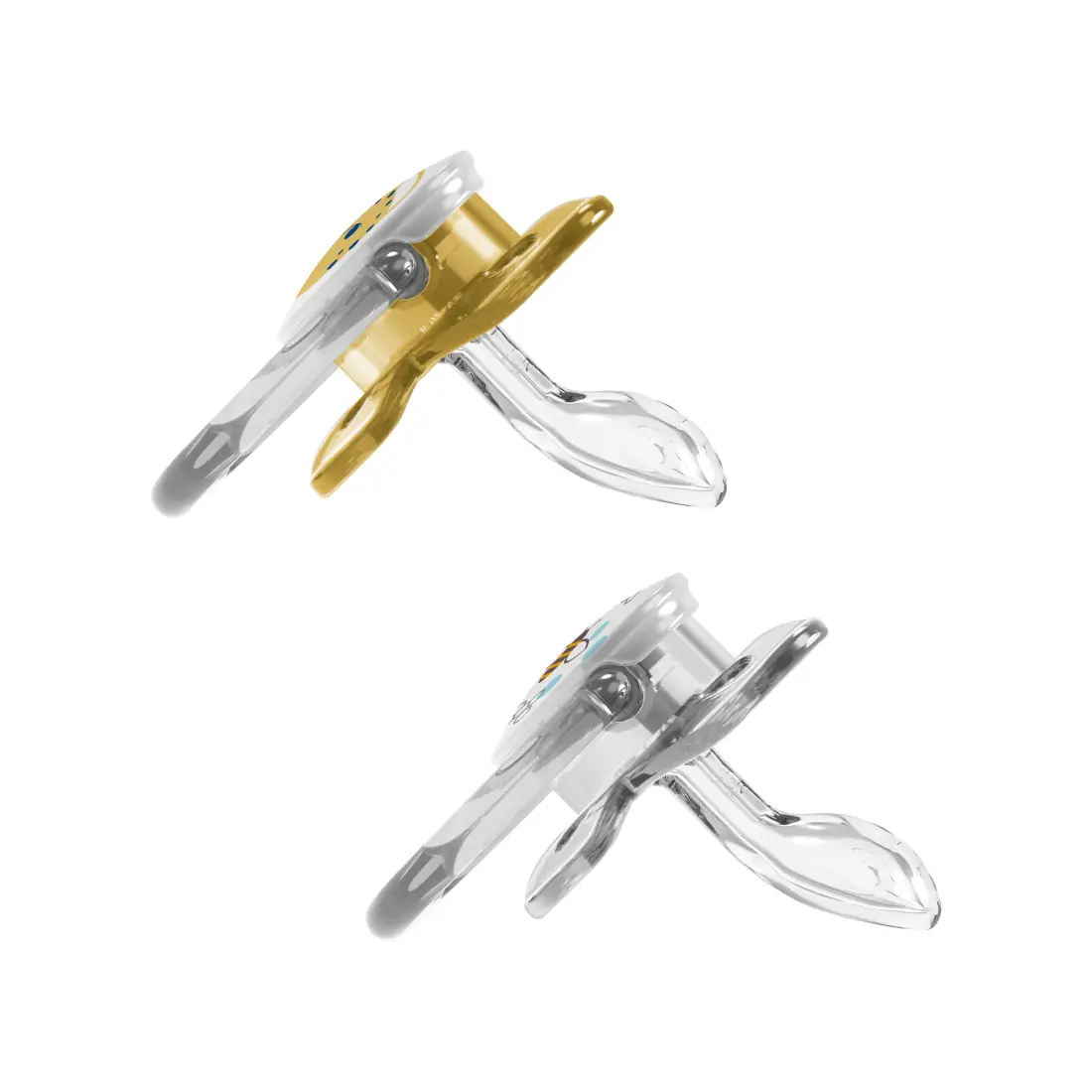 Suzeta Silicon PreVent 6-18 luni, Design Fluture, pentru fetite(2 pack)