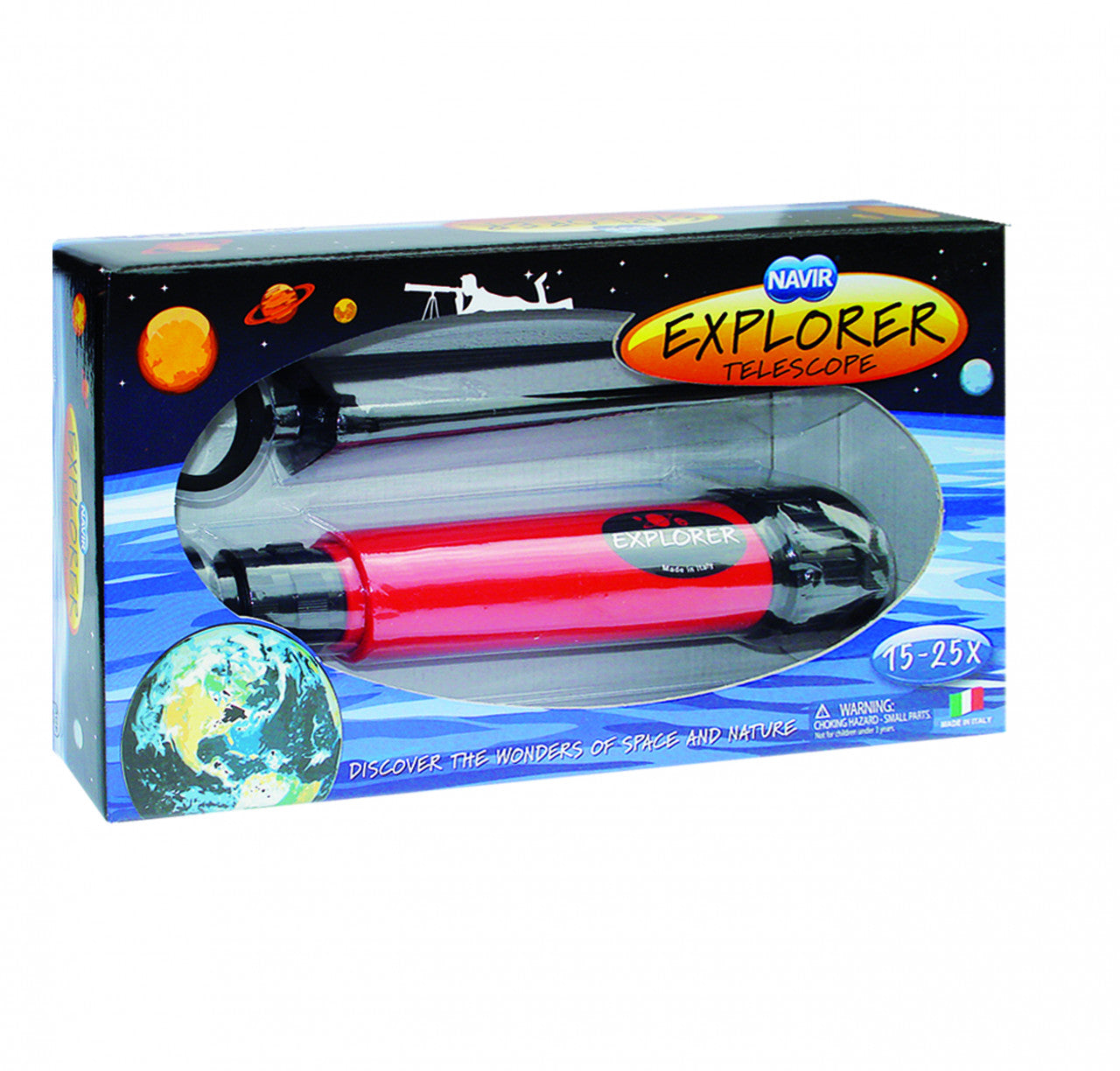Telescop cu trepied, Navir