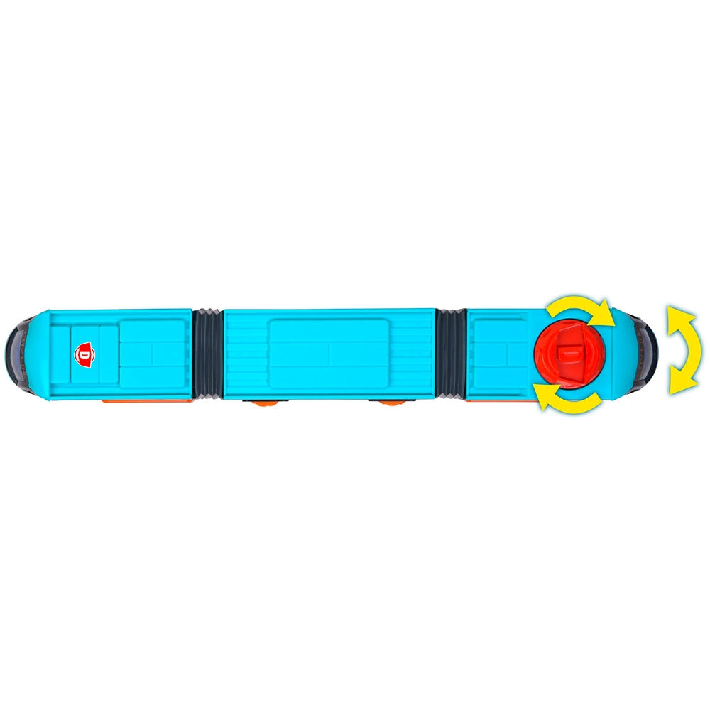 Tramvai Dickie Toys Siemens City Tram 41,5 cm albastru