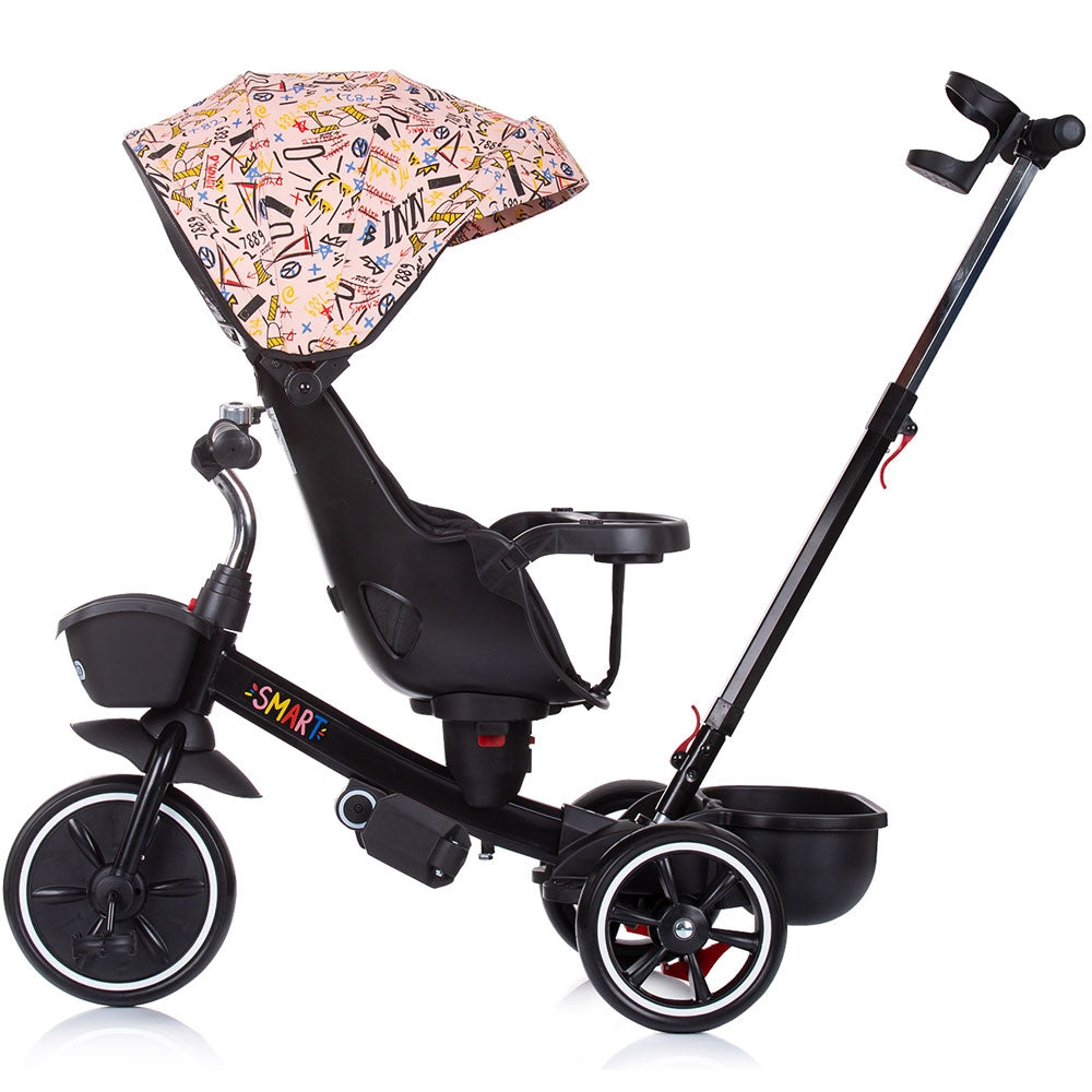 Tricicleta Chipolino Smart cu sezut reversibil pink