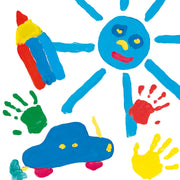 Set acuarele pentru degete 4 x 145 ml