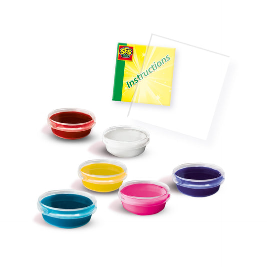 Set de acuarele adezive de copii pentru ferestre