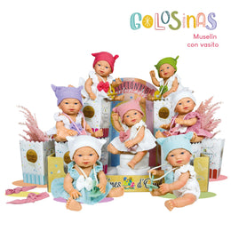 Papusa Nines D'Onil, Colectia Golosinas, cu miros de vanilie, 26 cm (2024)