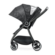 Carucior modular urban gb Maris Lux Black 3 in 1, compact si reversibil