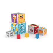 Jucarie din lemn - Set 3 jucarii J'adore mov