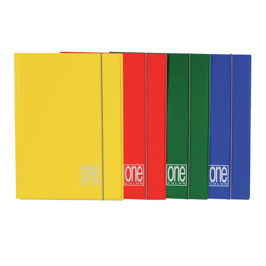 Dosar A5 cu elastic din carton laminat mat - One Color (17Ã—25 cm)