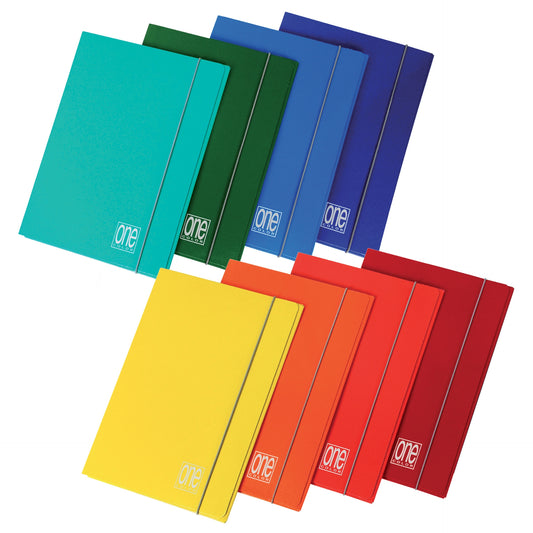 Dosar A4 cu elastic din carton laminat mat - One Color (26Ã—35 cm)