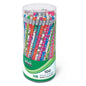 Creion grafic cu radiera, diverse modele (100 buc/display)