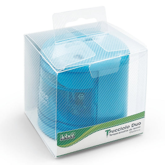 Ascutitoare de creion cu 2 gauri, alimentata de baterii, 4 culori disponibile (blister)