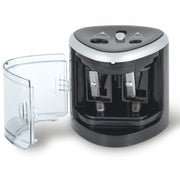 Ascutitoare de creion cu 2 gauri, alimentata de baterii, 2 culori disponibile