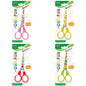 Foarfeca Cut & Fun, 13 cm si desene fantasy pe lama (blister)