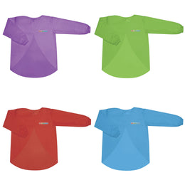 Sort pentru pictura cu maneca lunga din poliester, 4 culori disponibile