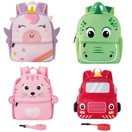 Rucsac gradinta Baby Bag cu animalute, din neopren 32 x 21 x 8 cm (4 modele)