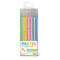 Pixuri cu gel Pastel, varf 0.8 mm, 6 culori (blister)