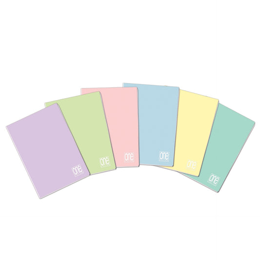Caiet A4 cu Jolly Page - One Color Pastel, 80 g/m2, 40 pag. (Dictando)