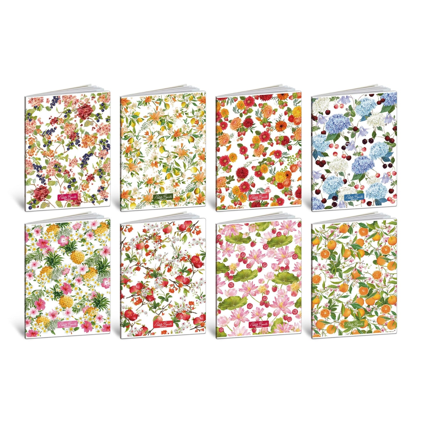 Caiet A4 de exercitii, coperta tare - Petits Fruits, 80 g/m2, 40 pag. (Dictando)