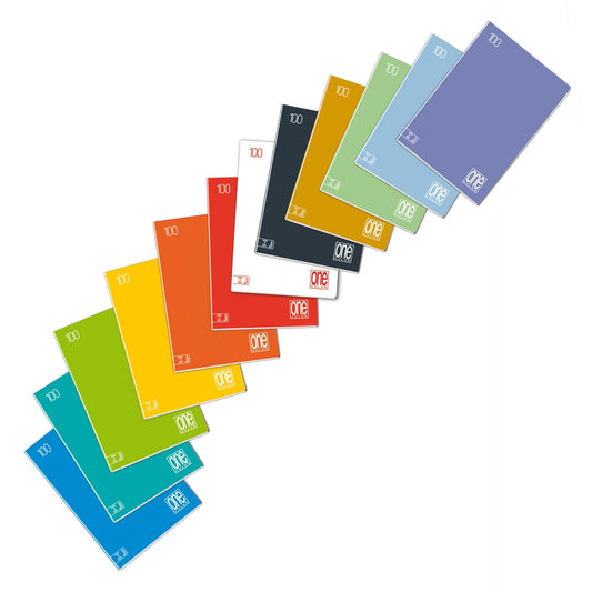 Caiet A4 cu Jolly Page - One Color All you can write, 100 g/m2, 48 pag. (Matematica)