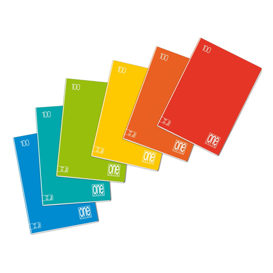 Caiet A4 cu Jolly Page - One Color All you can write, 100 g/m2, 48 pag. (Dictando)