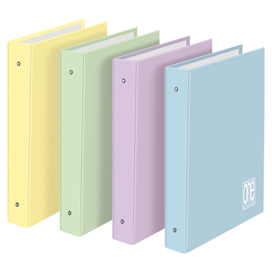 Clasor A4 cu inele - Pastel One Color (26Ã—32 cm)