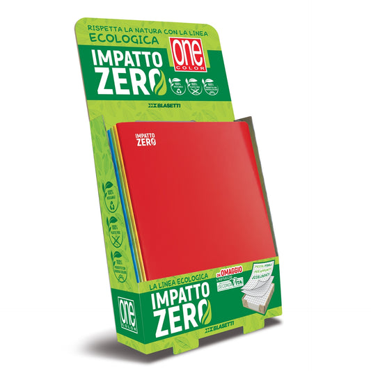 Caiet A4 - One Color Zero Impact, 80 g/m2, 40 pag. (Dictando)